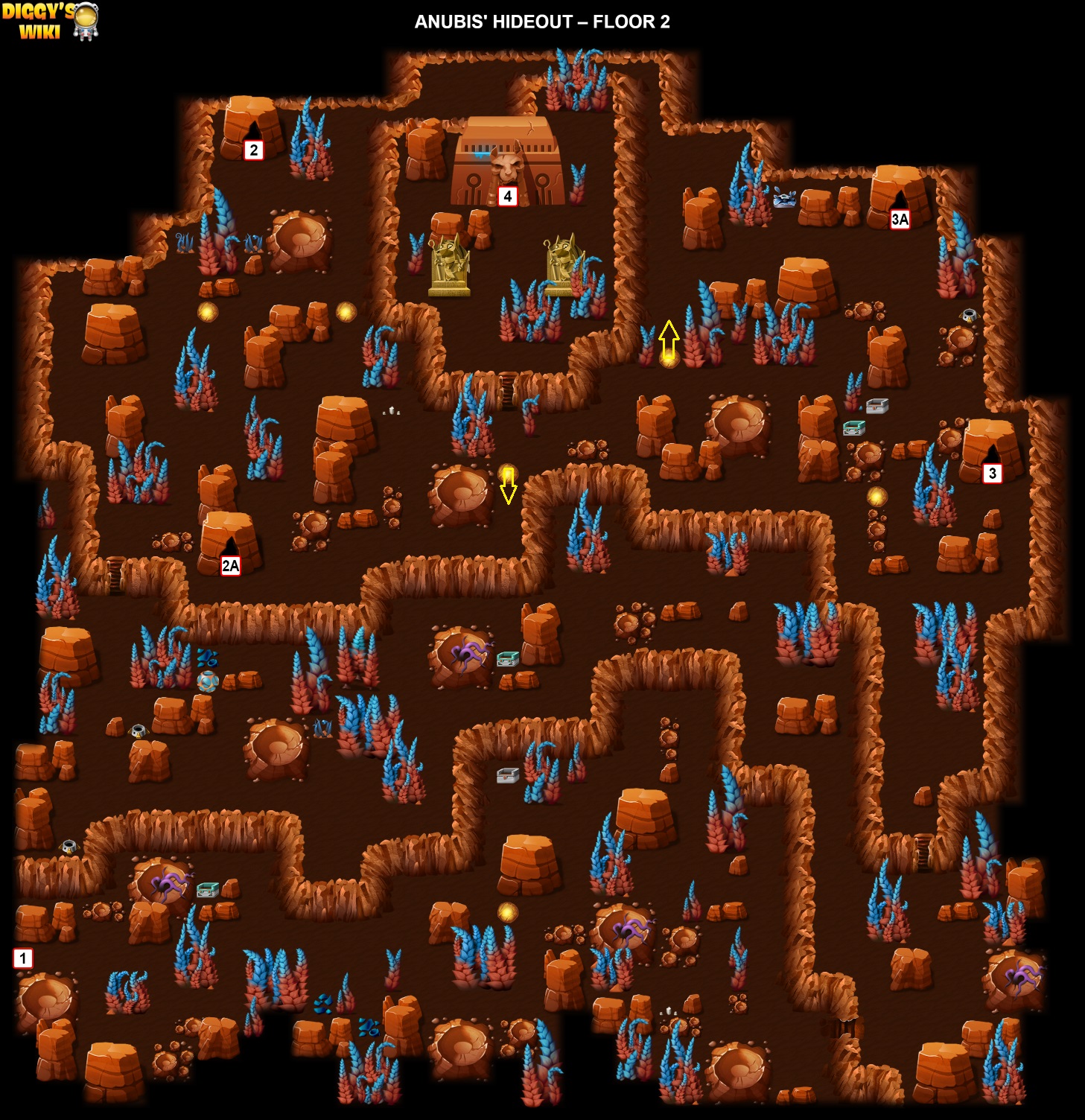 diggy's adventure lager für verlassenes spielzeug Anubis' Hideout - Diggy's Adventure | Diggy's Guide